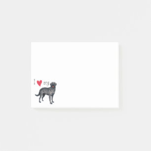 Post-it® J'aime mon laboratoire noir
