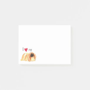 Post-it® J'aime mon Pekingese