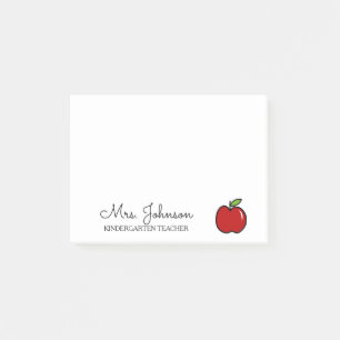 Post-it® Jardin d'école maternelle personnalisé enseignant 