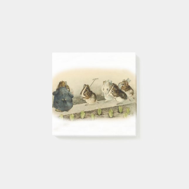 Post-it® "Jardin des cochons de Guinée" par Beatrix Potter (Devant)