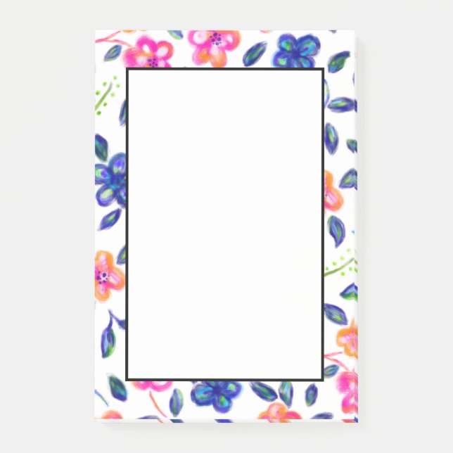 Post-it® Jardin fleuri (Devant)