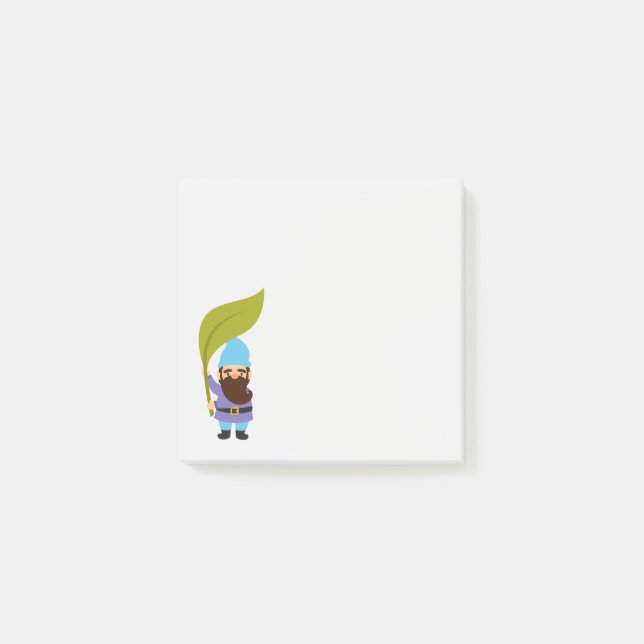 Post-it® Jardin gnome joli thème de jardinage (Devant)