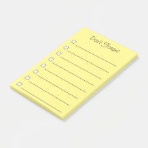 Jaune N'oubliez pas les notes collantes - À faire