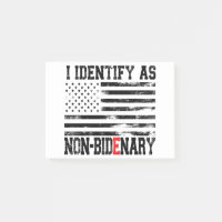 Je M'Identifie Comme Non-Biden - Anti-Biden Funny