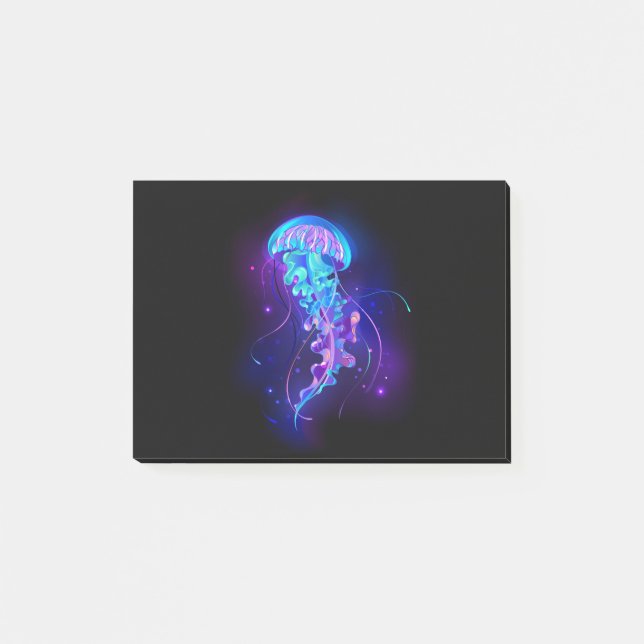 Post-it® Jellyfish éclatante couleur (Devant)