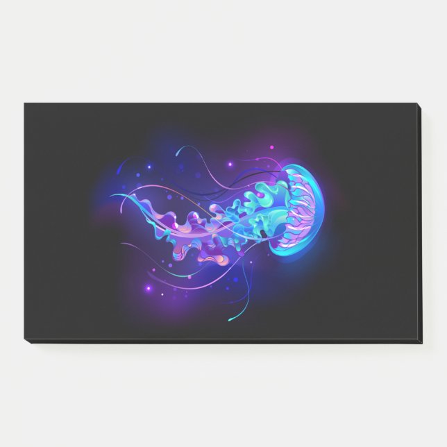 Post-it® Jellyfish éclatante couleur (Devant)