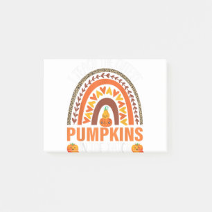 Post-it® J'Enseigne Les Citrouilles Les Plus Cuttes Dans Le