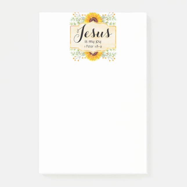 Post-it® Jésus est ma Joie (Devant)