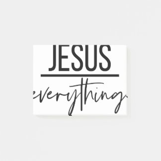 Post-it® Jésus sur tout
