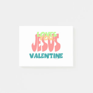 POST-IT® JÉSUS VOUS AIME, VALENTINE
