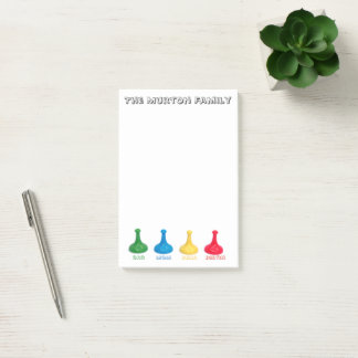 Post-it® Jeu de société personnalisé pour la famille