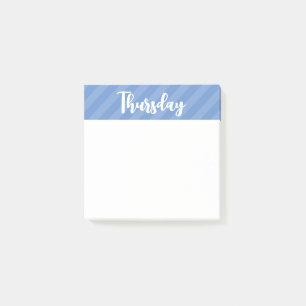 Post-it® Jeudi - Jours de la semaine - Publier des notes