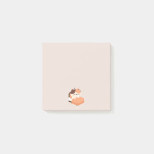 Post-it® Joli chat tortie fatigué