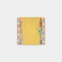 Joli motif floral jaune. Fleur lilas botanique