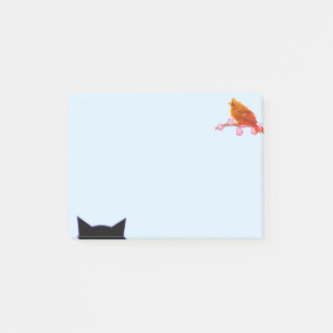 Post-it® Joli Oiseau Rouge & Chat