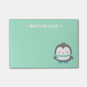 Post-it® Joli Petit Manchot Noël Pour Enfants