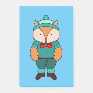 Post-it® Joli renard vert