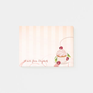 Post-it® Jolie fille élégante, Cupcake