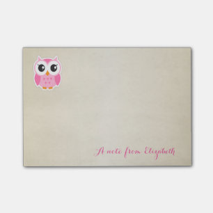 Post-it® Jolie jolie fille élégante, Hibou
