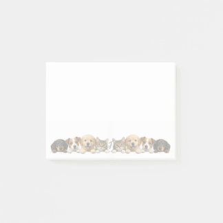 Post-it® Jolie ligne de chiens Notes