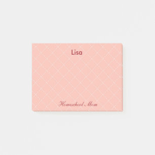 Post-it® Jolie maman d'école rose