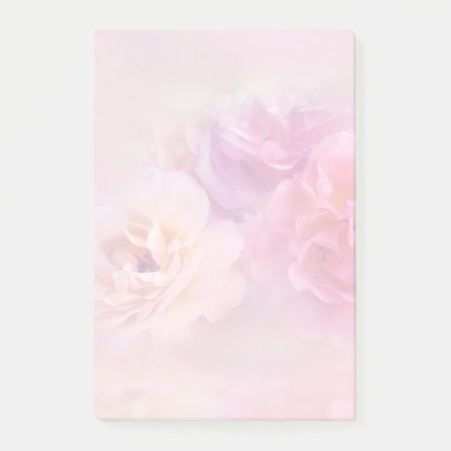 Post-it® Jolie oeillette rose Stylo Photographie (Devant)