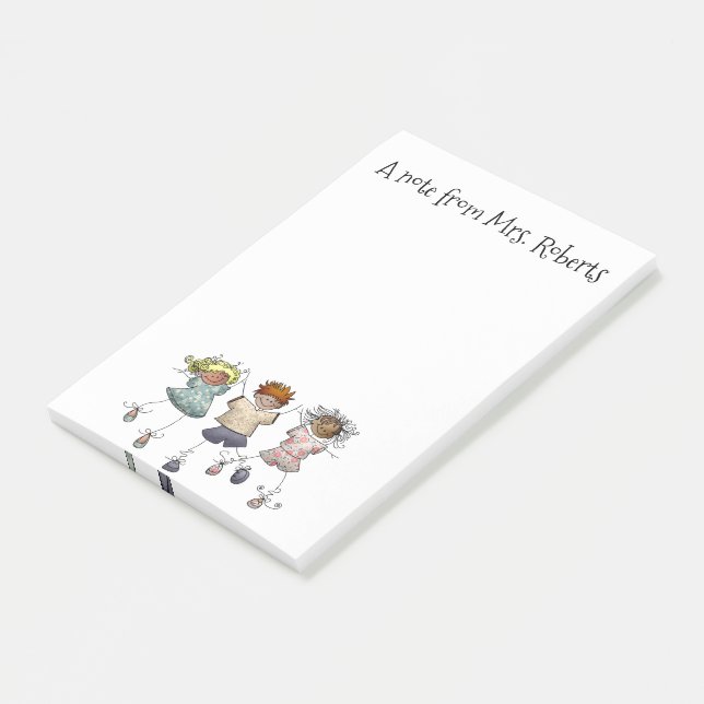 Post-it® Jolies Stick Figures  (Incliné)