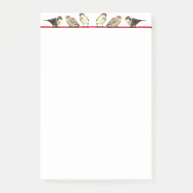 Post-it® Jolis petits oiseaux (Devant)