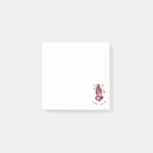 Post-it® Jouer Joyeux Sloth Smile - Votre texte