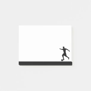 Post-it® Joueur de football Athlète Sport Silhouette