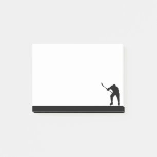 Post-it® Joueur de hockey Athlète Sport Silhouette