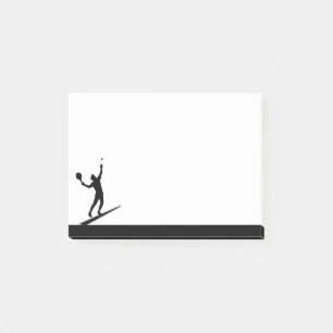 Post-it® Joueur de Tennis Athlète Sport Silhouette