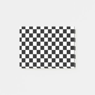 Post-it® Joueurs d'échecs noir et blanc