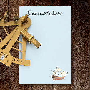 Post-it® Journal des navires du capitaine