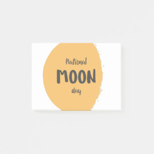 Post-it® Journée nationale de la Lune