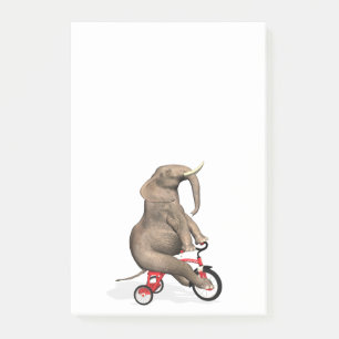 Post-it® Joyeux Éléphant Sur Tricycle