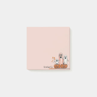 Post-it® Joyeux Fantômes rose