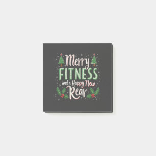 Post-it® Joyeux Fitness et Bonne Année Nouvel Arrière Muscu