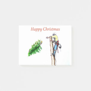 Post-it® Joyeux Noël à tous les chirurgiens de l'arbre et A