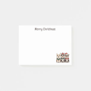 Post-it® Joyeux Noël Pembroke Welsh Corgi Chiens