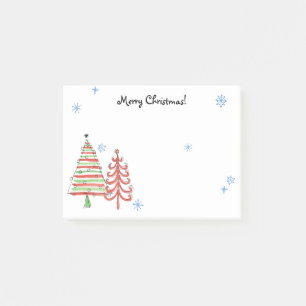 Post-it® Joyeux Noël vert rouge