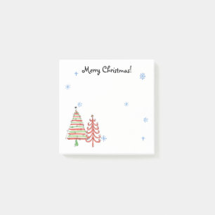 Post-it® Joyeux Noël vert rouge 3x3