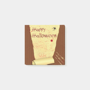 Post-it® Joyeux papier peint Halloween sanglant