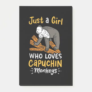 Post-it® Juste Une Fille Qui Aime Les Singes Capucins
