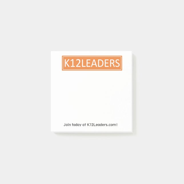 Post-it® K12Leaders Post-it ! (Devant)
