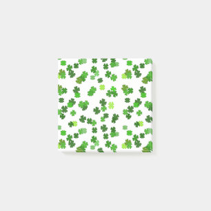 Post-it® Kelly green "Shamrocks en train de tomber"