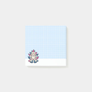 Post-it® Kitsune à neuf queues - Renard Yokai Japonais Gril