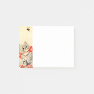 Post-it® Kitten avec ruban rouge