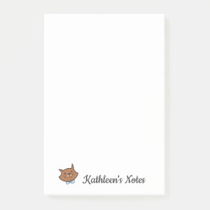 Post-it® Kitty Cat Love Notes Texte de Personnaliser Ch
