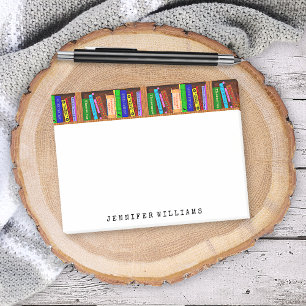 Post-it® La bibliothèque réserve l'auteur de professeur